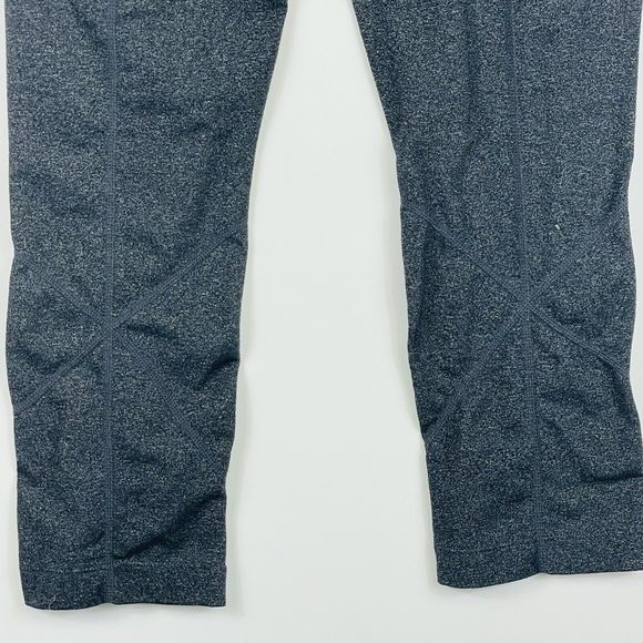 Prana Heather Grey‎ Calf Compression Cropped Pull On Leggings Womens Medium - Picture 7 of 8
